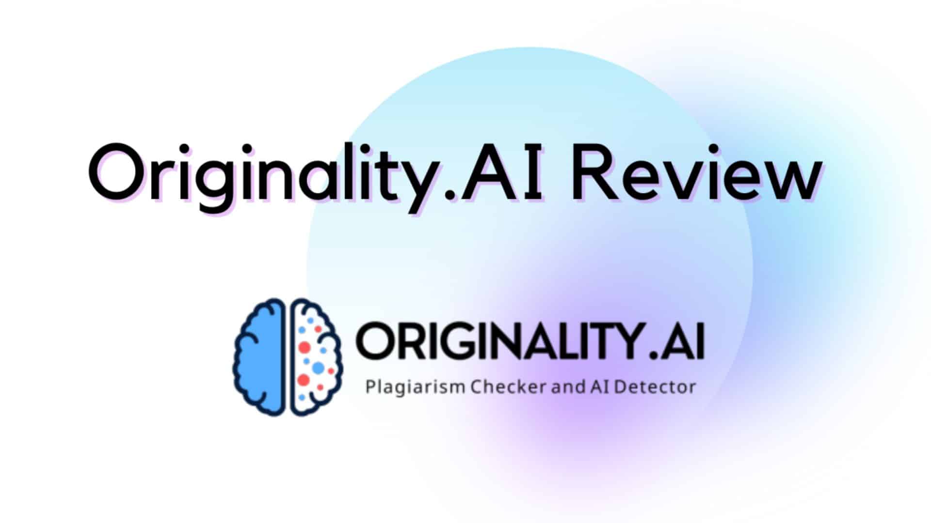 Originality. Ai review